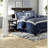 Luxurious 7-piece Bedding Sets, Polyester Elegance, Modern Hotel Style, Home Comfort