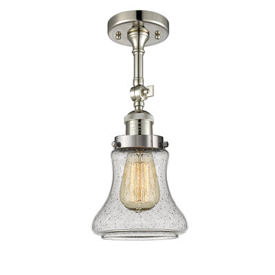 Edda Glass Semi Flush Mount