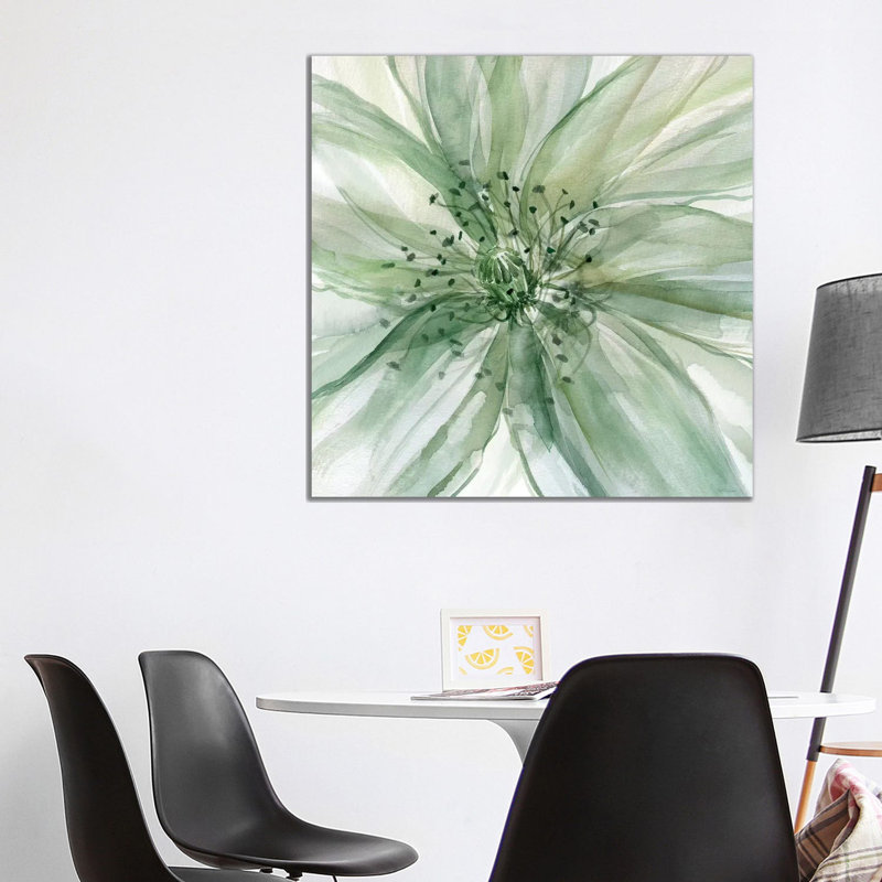 Macro Sage Flower Ii by Carol Robinson - Wrapped Canvas Painting, 45.72 cm H x 45.72 cm W x 1.91 cm D