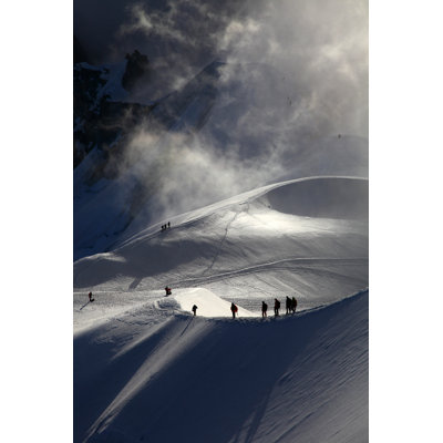 Alpinists by JoffreyM - Wrapped Canvas Print