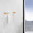 Bathroom Hardware Set, Thicken Space Aluminum 6 Pcs Towel Bar Set- 24 Inches Wall Mounted-111472077