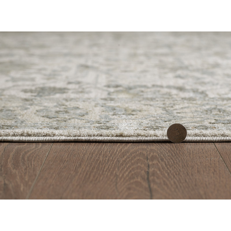 Peyton Delaney Machine Woven Performance Area Rug - Ivory/Beige - 5' x 7'10", 5' x 7'10"