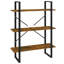 Hollaway 105cm 3 shelf Shelving Unit-2087211495-2087211494