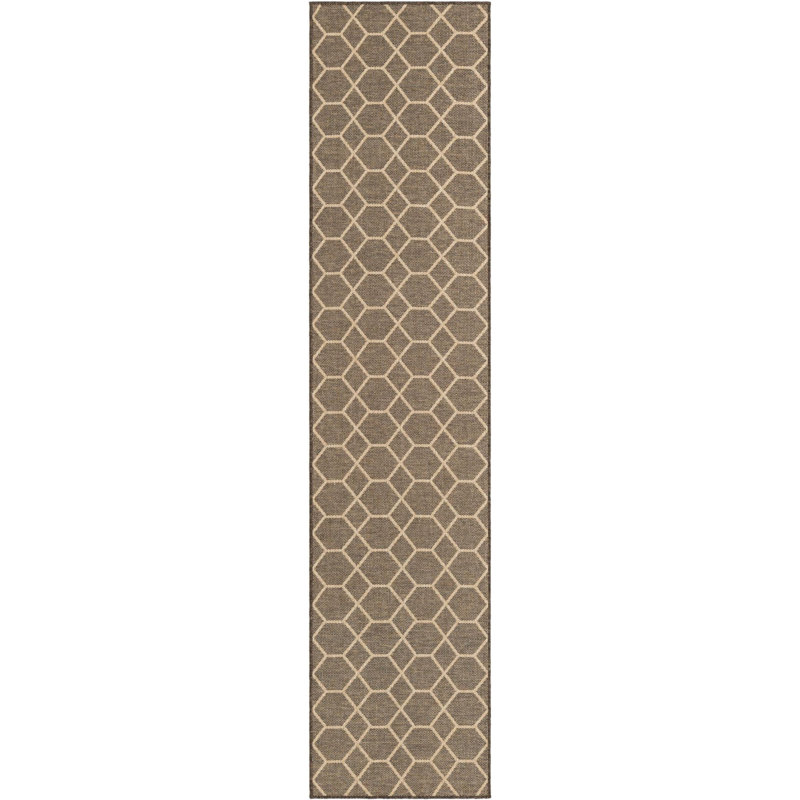 Sheglita Abstract Indoor Rug, Runner 2'9" x 12'
