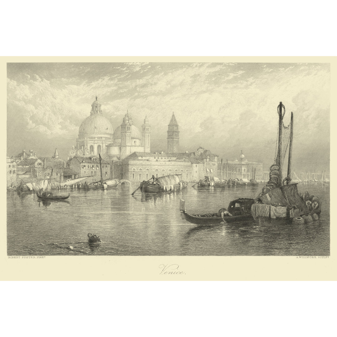 Leinwandbild Vintage Venice von Foster