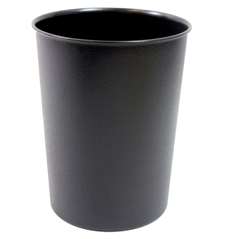 JVL Decorative Bin, Black