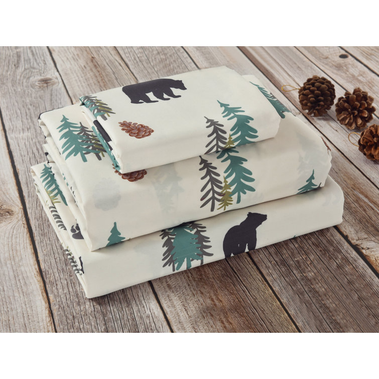 Easy Fabric Panel Quilt Kit WOODLAND FAMILIES Forest Animals Kit