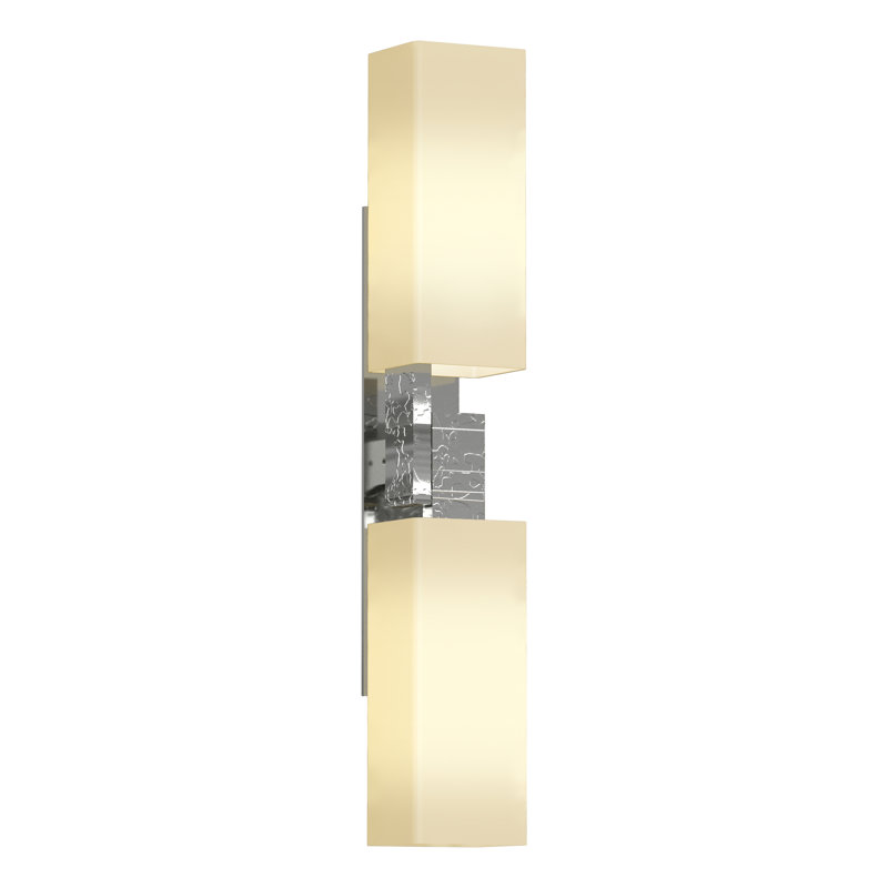 Ondrian 2 Light Sconce, Sterling