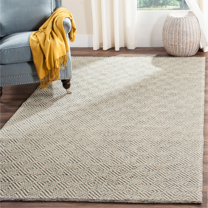 Zahid Hand Woven Geometric Rug, Rectangle 9' x 12'