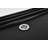 Streamline 48 in. x 34 in. Corner Acrylic Shower Base in Glossy Black with Right Drain, Drain Included-117295429