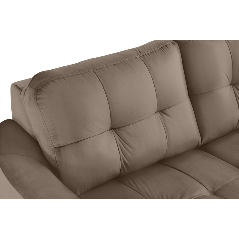 Hunnewell Sleeper Corner Sofa, Right Hand Facing, Parchment