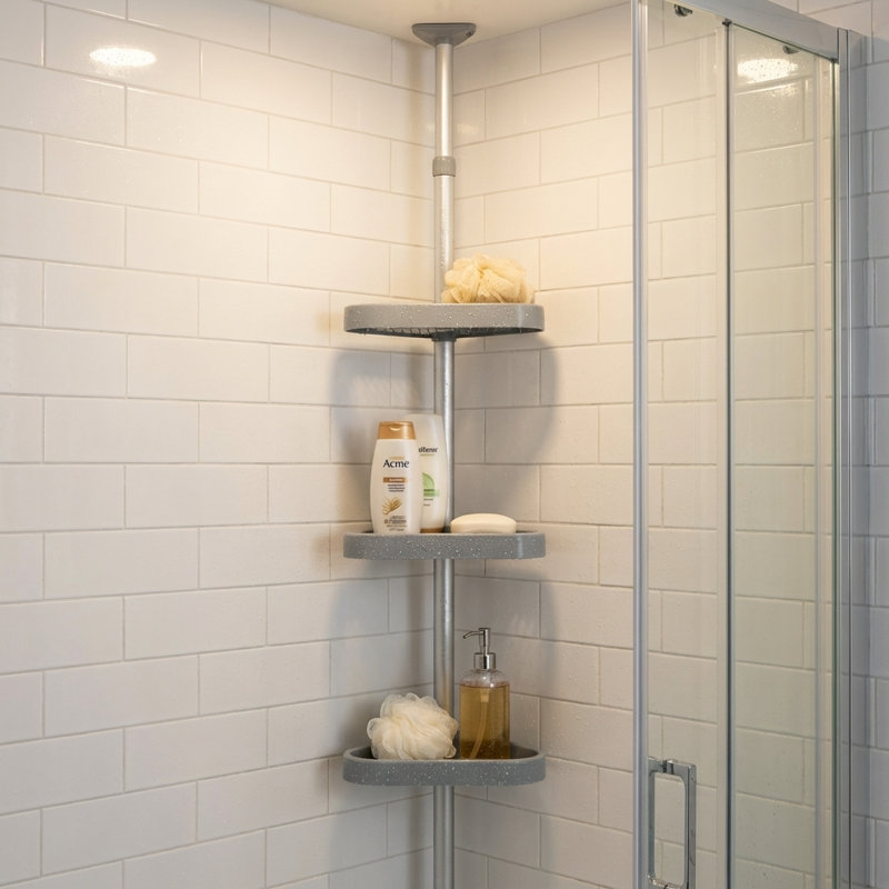 Aluminum Bathroom Shelves