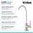KRAUS Allyn Transitional Bridge Kitchen Faucet with Pull-Down Sprayhead-50465761-93762421
