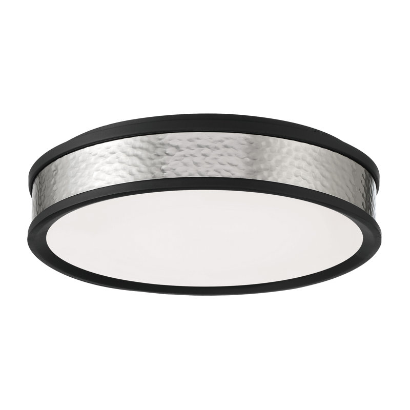Acrylic Flush Mount, 3.75'' H x 15'' W x 15'' D