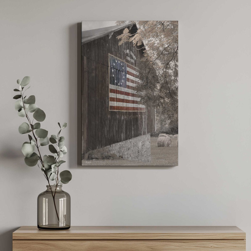 «American Pride» par Lori Deiter, reproduction d'art, Unframed Canvas, 24 W x 36 H, Does Not Apply