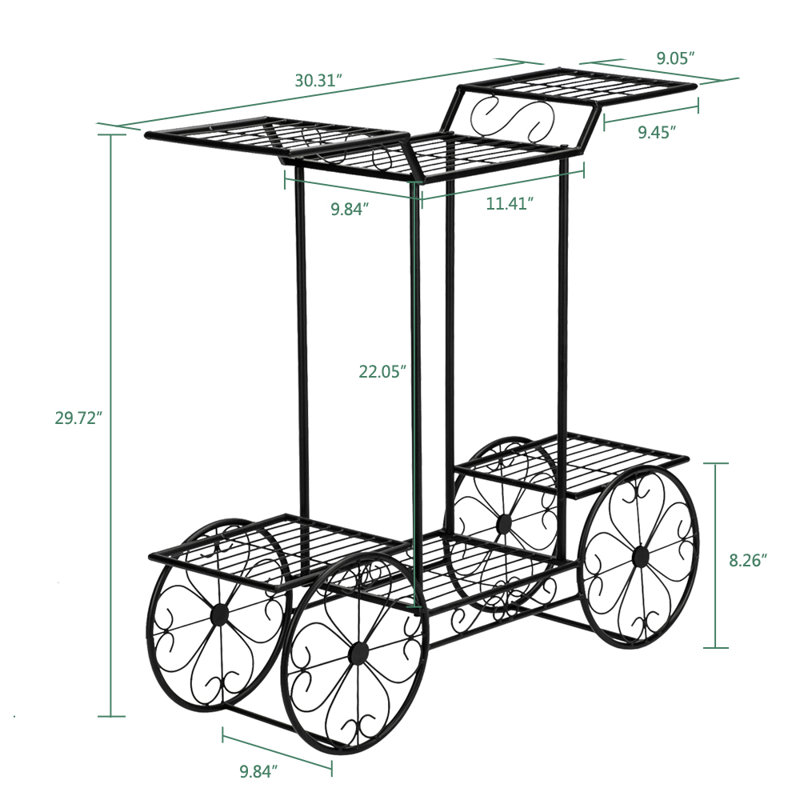 Support pour plante de jardin Belita