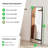 Alcantera Rectangle Metal Frame Wall Mirror - Simple and Elegant Modern Design-57059377-57059391