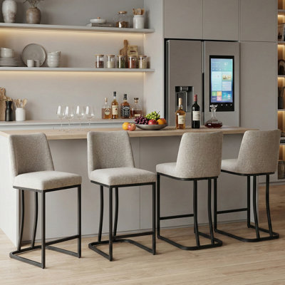 Upholstered Counter Stool
