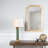 Textured Metal Column Table Lamp-100852270
