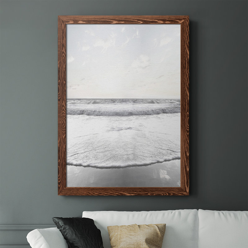 Serene Shore - reproduction de photo sur toile, H 37,5 po x l 27,5 po x P 1 po, Érable