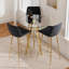 Ensemble de salle à manger 3 pièces avec tabouret de bar et tabouret de bar en velours (ensemble de 3)-270729097-299652497