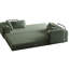 Canapé-lit convertible moderne avec coussin cylindrique, canapé-lit pliant avec poche latérale, canapé-lit pour salon-1006130598