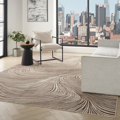 Alim Abstract Machine Made Area Rug