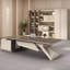 Table de direction en L 70,87 po-1935962044