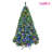 6FT PVC Christmas Tree with 280 WiFi Music Sync LED Lights – App Control, 917 Tips, Hinged Branches, Dual-Colour Effects, Metal Stand