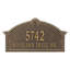 Roselyn Personalized Arch Grande 2-Line Wall Address Plaque-1732615255-1732615251