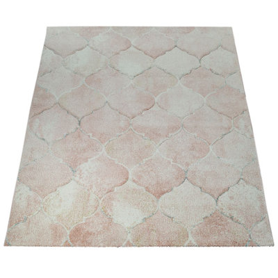 Delafuente Geometric Shag Area Rug