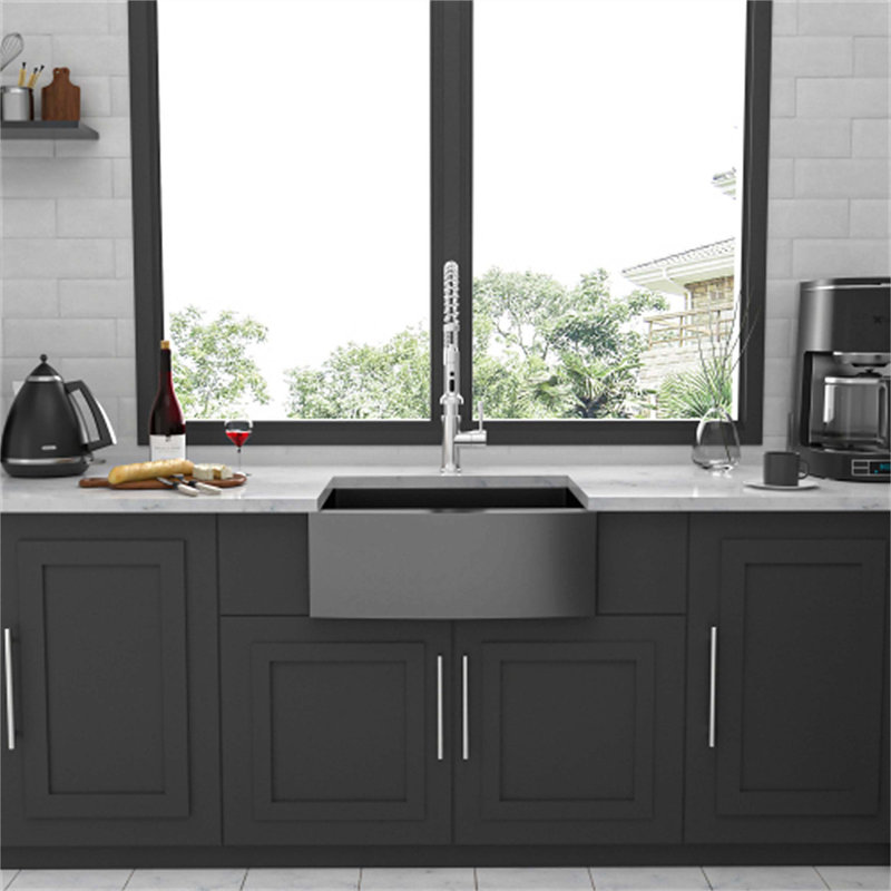 24'' L Single Bowl Stainless Steel Kitchen Sink