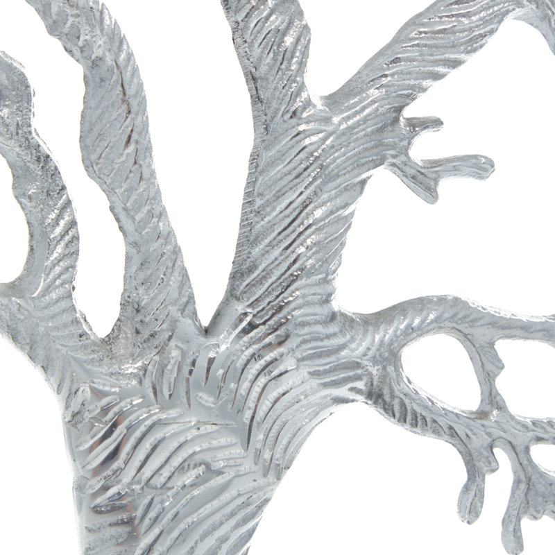 Sculpture d'arbre en aluminium Hakon