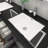 Castin 60" Wall-Mounted Double Bathroom Vanity Set-1322577336