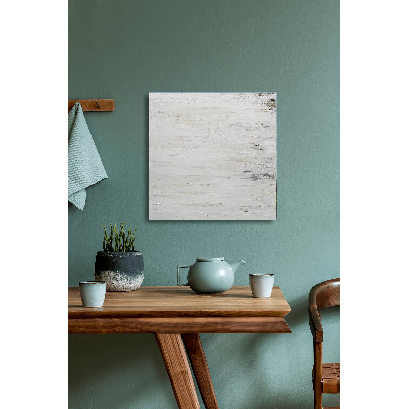 Whipped Cream II - Artist Enhanced Canvas Print, 40" H x 40" W x 1.5" D, Unframed Canvas