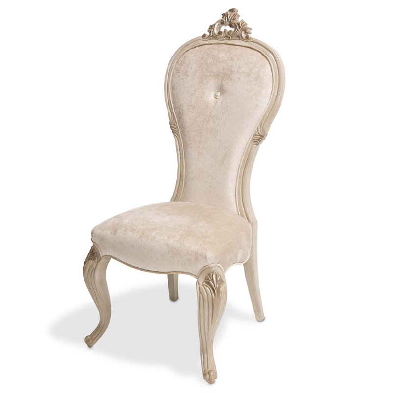 Platine De Royale Champagne Upholstered Dining Chair, Champagne