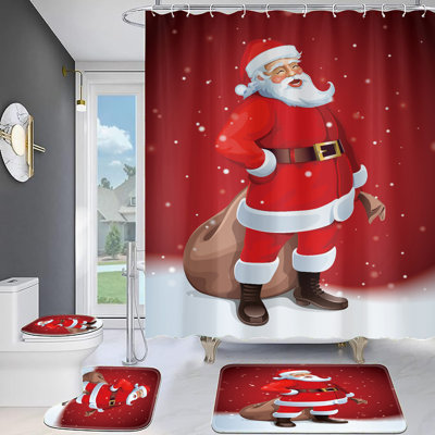 Josalina Shower Curtain with Hooks Included