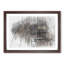 Strings of the Electric Guitar in Abstract - Framed Print-55730083-55730082