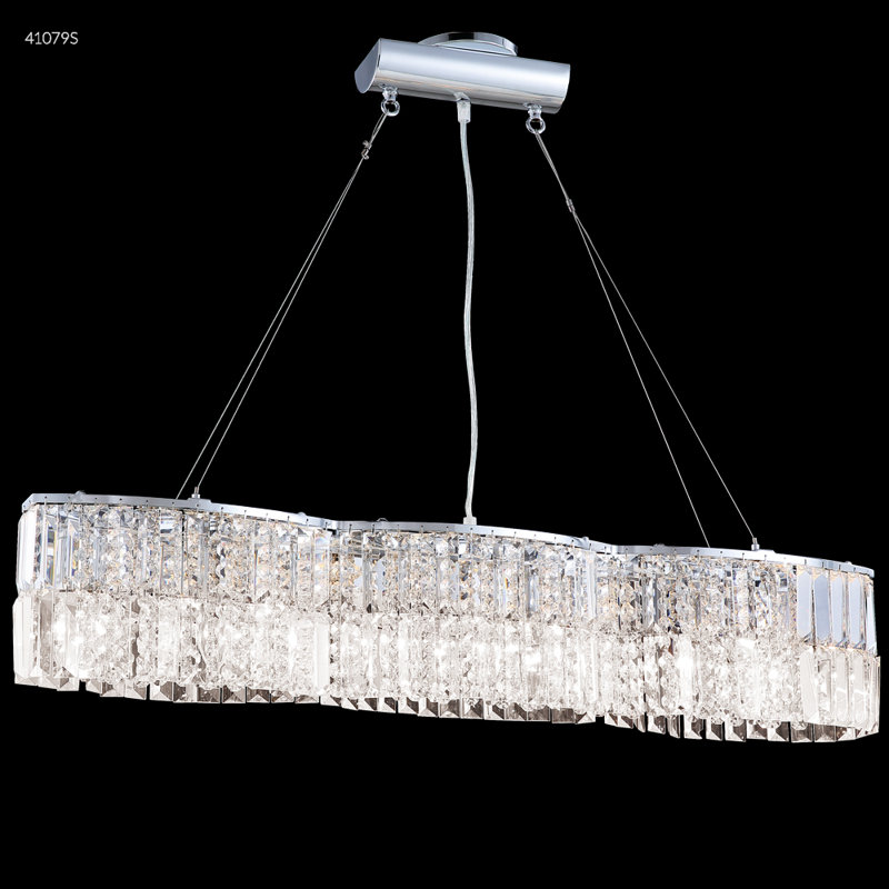 Bar Light 9 - Light Pendant, Swarovski Strass