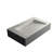 ADM Bathroom 17.6'' Resin Square Bathroom Sink-64589989