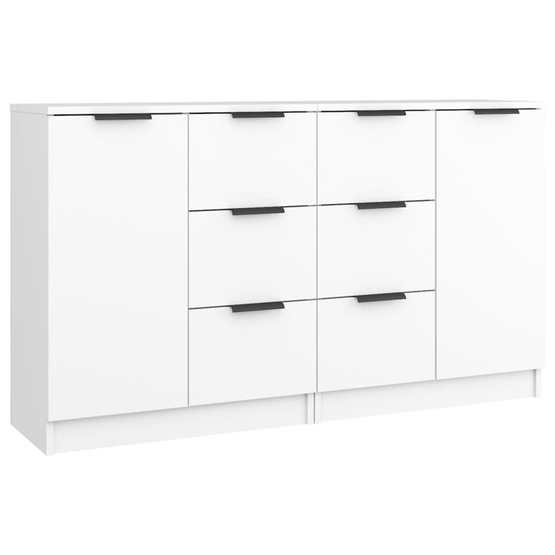 Hussar 120cm Sideboard, White