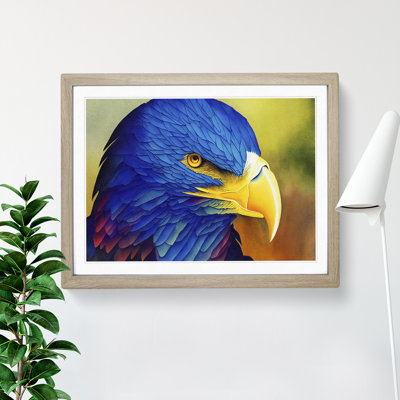 Eagle Bird Watercolour Vol.8 - Single Picture Frame Print