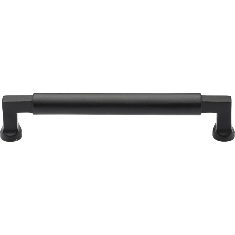 Bauhaus Cabinet Pull, Matte Black, 6"