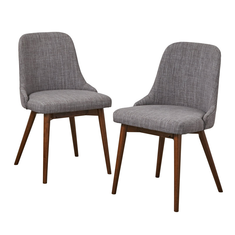 Chaise d'appoint rembourrée grise Tallapoosa, gris