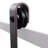 Classic Bronze Steel Double Door Barn Door Hardware Kit Standard Double