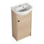 Meuble-lavabo autoportant avec lavabo 