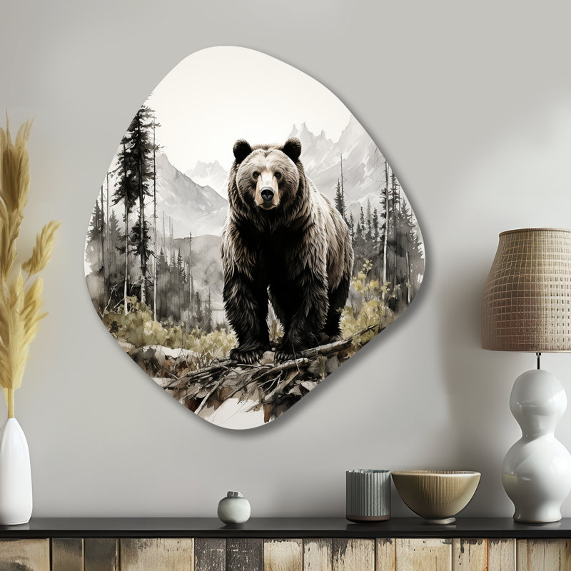 Décoration murale irrégulière Hafsah, H 35 po x l 31 po x P 1 po