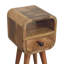 20cm W Solid Wood Bedside Table