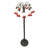 61" High Pink/White Tiffany Pond Lily 12 Light Floor Lamp-88494810