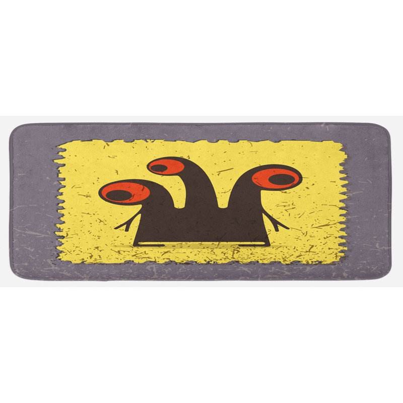 Tapis de cuisine abstrait